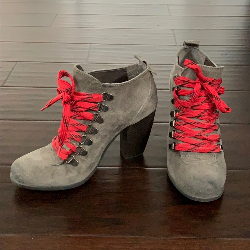 Nine West dark grey booties - Picture 6 of 8